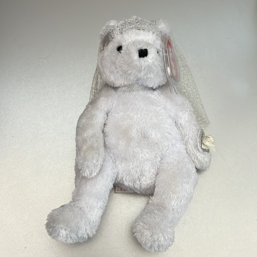 Set of 2002 Beanie Babies Bride & Groom. - Picture 3 of 6
